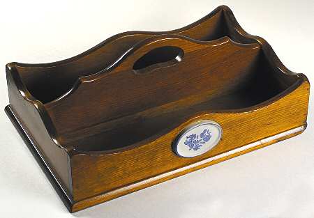 Yorktowne Wood Cutlery Tray