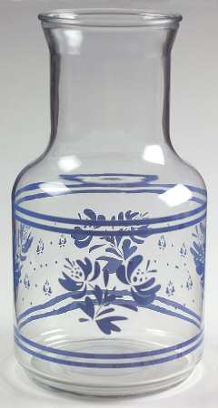 Yorktowne Glassware Decanter No Lid