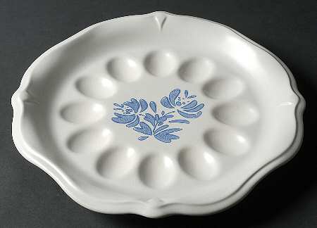 Yorktowne Deviled Egg Plate