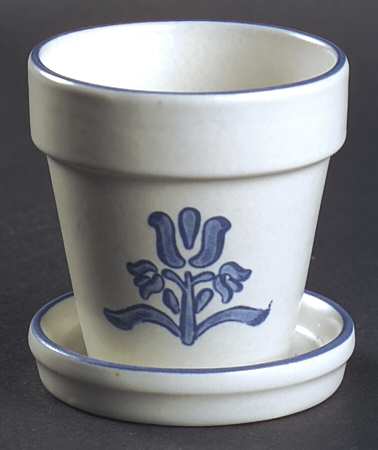 Yorktowne 3" Flower Pot & Underplate