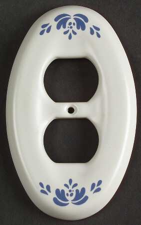 Yorktowne Double Electrical Outlet Cover