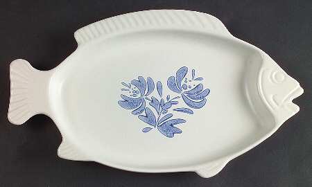 Yorktowne 13" Oval Fish Dish