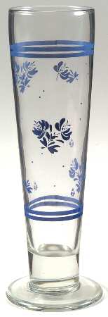 Yorktowne 14 Oz Festive Pilsner Glassware by Pfaltzgraff