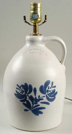 Yorktowne Large Jug Table Lamp No Shade