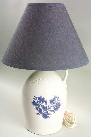 Yorktowne Large Jug Table Lamp & Shade