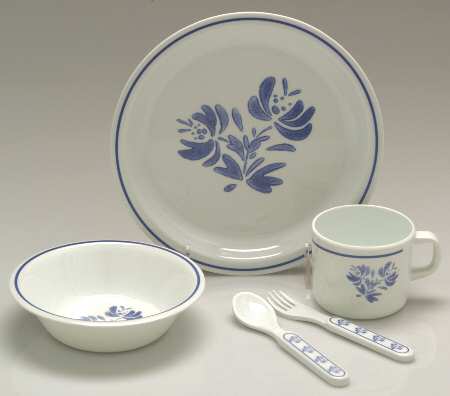 Yorktowne (5 Piece) Melamine Kid's Set