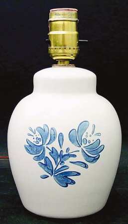 Yorktowne 13" Electric Lamp No Shade