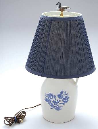 Yorktowne Large Jug Table Lamp & Shade