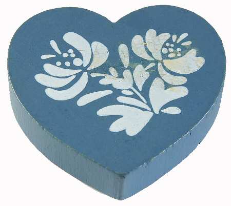 Yorktowne Wood Heart Magnet