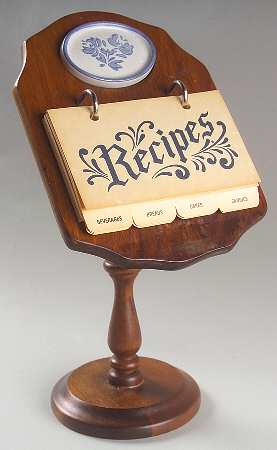 Yorktowne Wood Recipe Stand