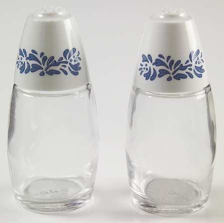 Yorktowne Glassware Salt and Pepper Set