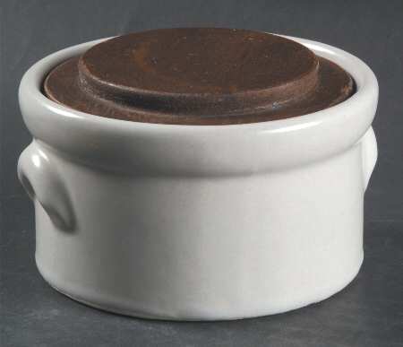 Yorktowne Sweetener Crock with Lid