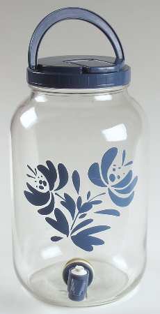 Yorktowne Glassware Sun Tea Jar & Plastic Lid by Pfaltzgraff