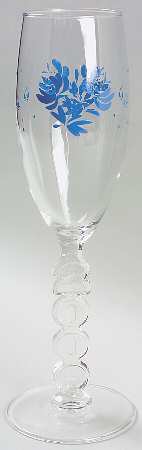 Yorktowne Millennium Glassware Champagne Flute by Pfaltzgraff