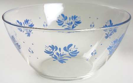 Yorktowne 9" Glassware Salad Bowl
