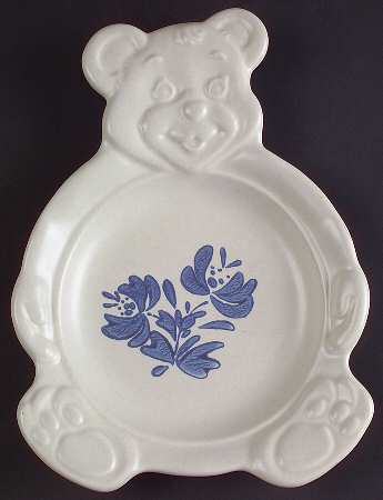 Yorktowne Teddy Bear Plate by Pfaltzgraff