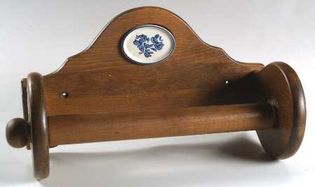 Yorktowne Wood Hanging Paper Towel Holder