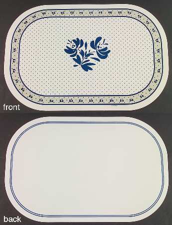 Yorktowne Reversible Vinyl Placemat by Pfaltzgraff