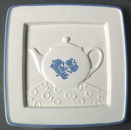 Yorktowne Embossed Square Trivet by Pfaltzgraff