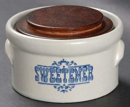 Yorktowne Sweetener Crock with Lid