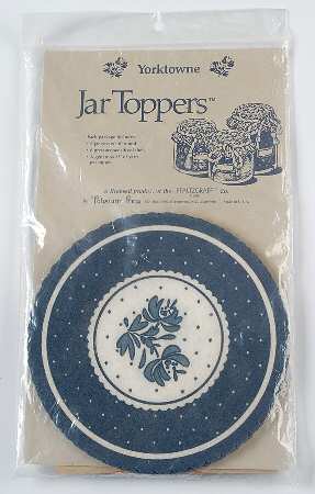 Yorktowne (Set of 6) Jar Toppers (Paper & Yarn)
