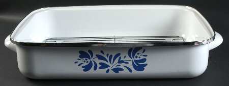 Yorktowne 19" Metal Rectangular Roaster