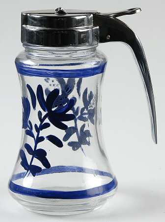 Yorktowne Glassware Syrup & Metal Lid