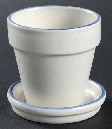 Yorktowne 3" Flower Pot & Underplate