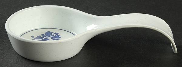 Yorktowne Melamine Spoon Rest (Holds 1 Spoon) by Pfaltzgraff