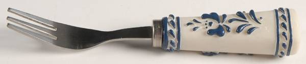 Yorktowne Resin Handle Hors d'Oeuvre Fork