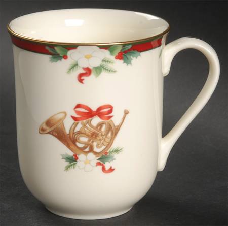 Yuletide (Bone) Accent Mug