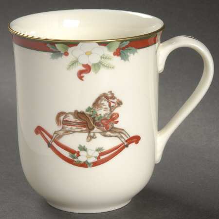 Yuletide (Bone) Accent Mug