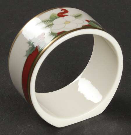 Yuletide (Bone) Napkin Ring