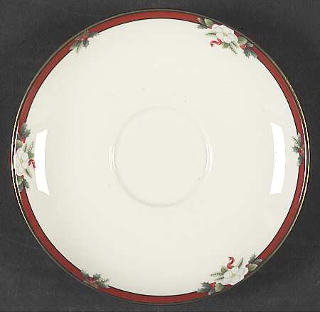 Yuletide (Bone) Saucer
