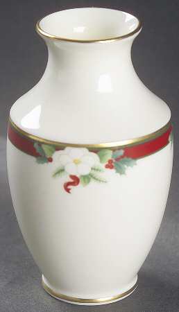 Yuletide (Bone) Mini Bud Vase