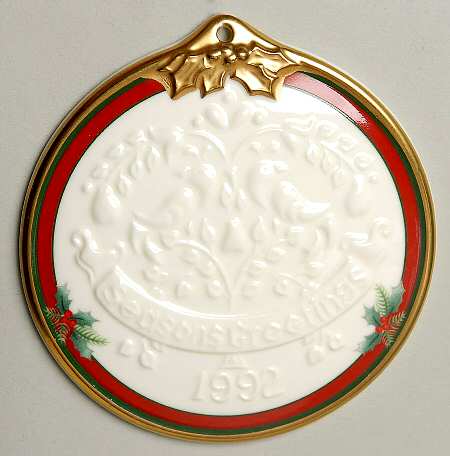 Yuletide (Bone) Ornament