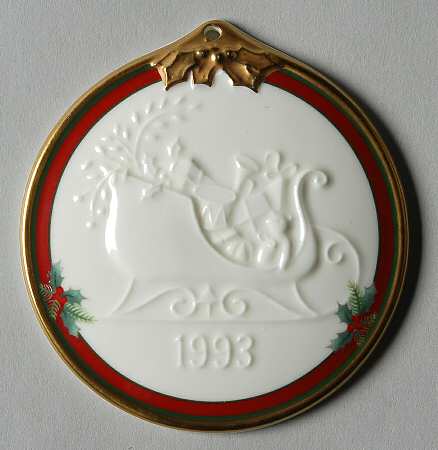 Yuletide (Bone) Ornament