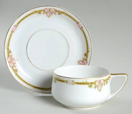 Mignon Flat Cup & Saucer Set by Pfeiffer & Lowenstein