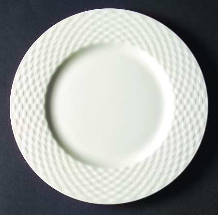 President White Salad Plate