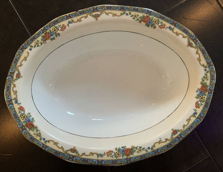 PHE1 9" Oval Vegetable Bowl