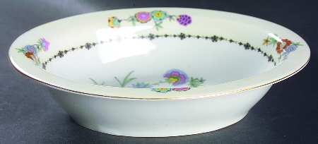 PHE8 9" Oval Vegetable Bowl