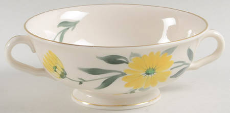 Aurora Footed Cream Soup Bowl