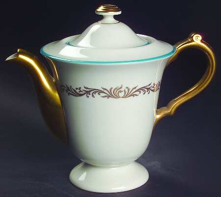 Baroque Coffee Pot & Lid