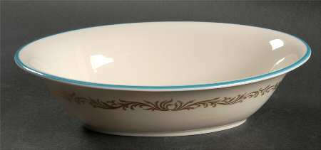 Baroque 9" Oval Vegetable Bowl
