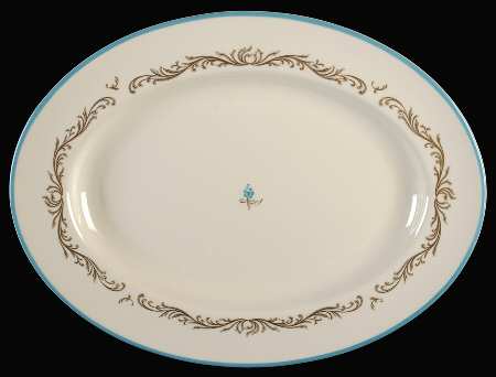 Baroque 15" Oval Serving Platter
