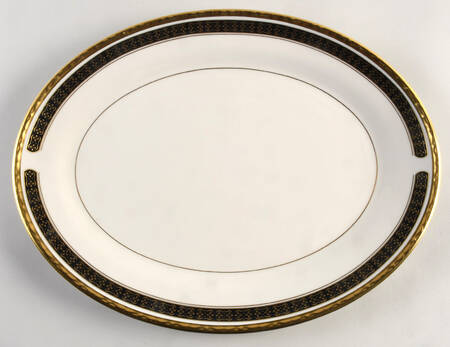 Black Sapphire 14" Oval Serving Platter