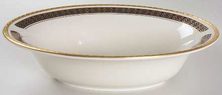 Black Sapphire 9" Oval Vegetable Bowl