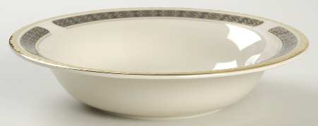 Black Sapphire Rim Soup Bowl