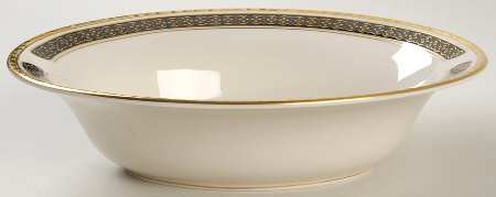 Black Sapphire 9" Oval Vegetable Bowl