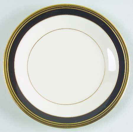 Black Satin Bread & Butter Plate